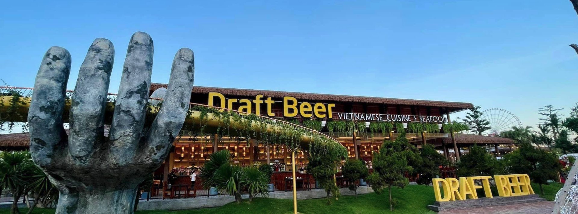 Draft Beer Danang Downtown - vườn bia bên sông Hàn, Đà Nẵng